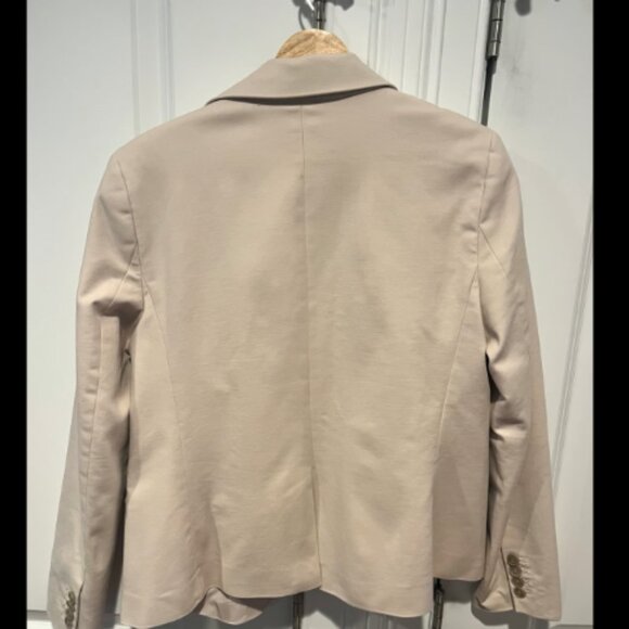 Ann Taylor - One-Button Blazer in Stretch Cotton - Picture 2 of 5